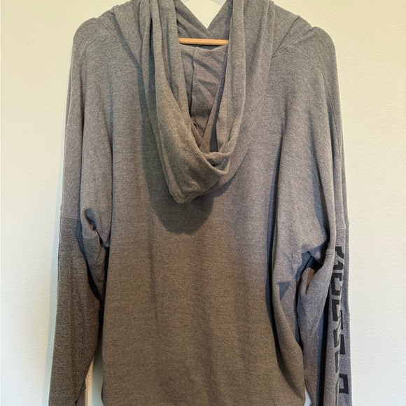 Gray PINK Victoria's Secret Hoodie ChiTown Chicago - Picture 2 of 3